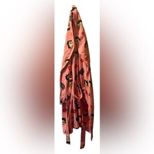 Betty Boop “Pucker Up” Pink Fleece Lounge Robe – Medium